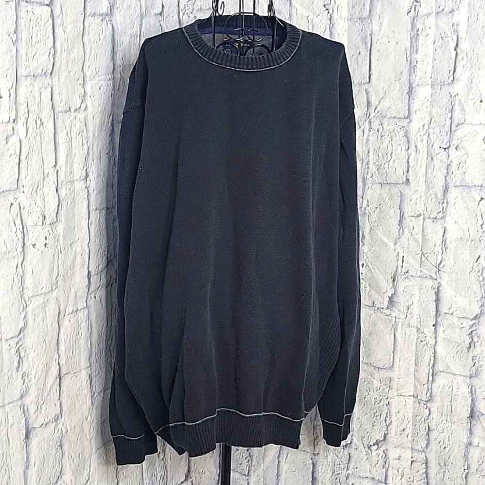 CLUB ROOM Men's‎ Black Pullover XXL